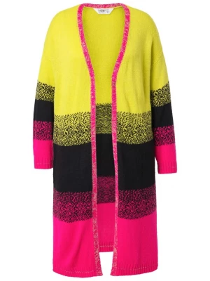 Foto van product Angel of Style Gebreid vest geel / pink / zwart
