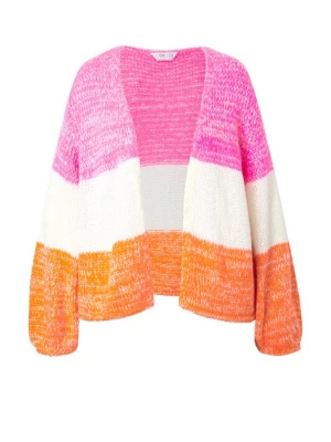 Foto van product Angel of Style Gebreid vest oranje gemêleerd / roze gemêleerd / offwhite