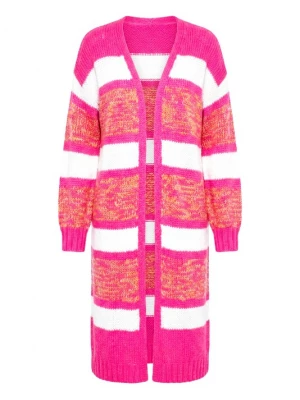 Foto van product Angel of Style Gebreid vest pink / wit