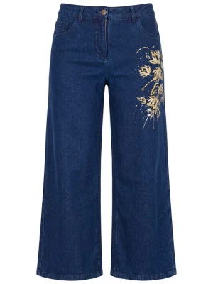 Foto van product Angel of Style Jeans blauw denim / geel / wit
