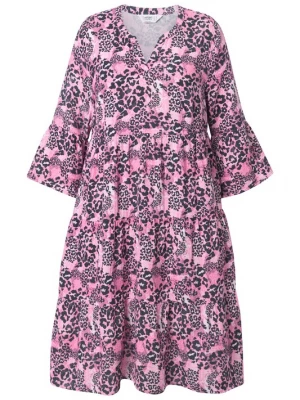 Foto van product Angel of Style Jurk pink / zwart / wit