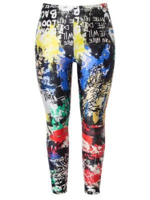 Foto van product Angel of Style Leggings blauw / geel / rood / zwart