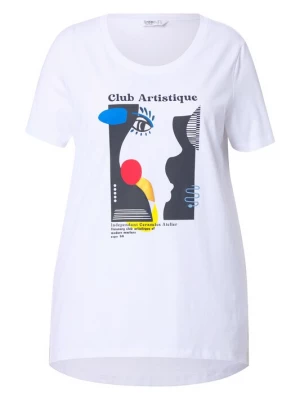 Foto van product Angel of Style Oversized shirt gemengde kleuren / wit