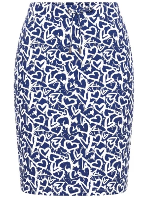 Foto van product Angel of Style Rok donkerblauw / wit