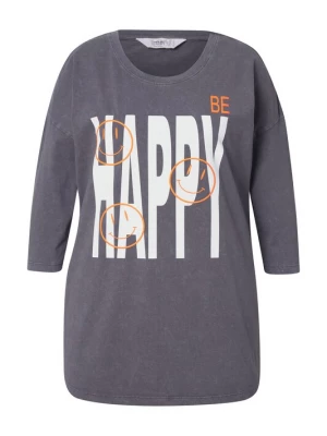 Foto van product Angel of Style Shirt antraciet / oranje / wit