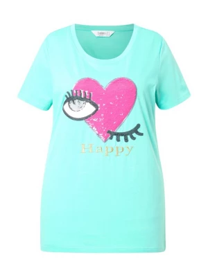 Foto van product Angel of Style Shirt aqua / goud / pink / zwart