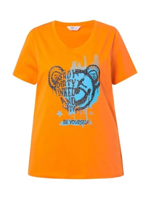 Foto van product Angel of Style Shirt azuur / antraciet / mandarijn