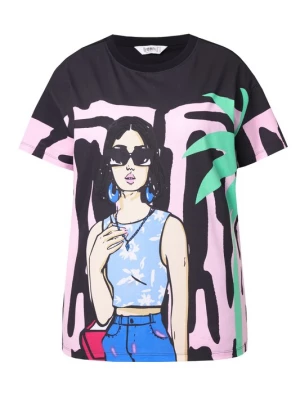 Foto van product Angel of Style Shirt blauw / groen / rosa / zwart