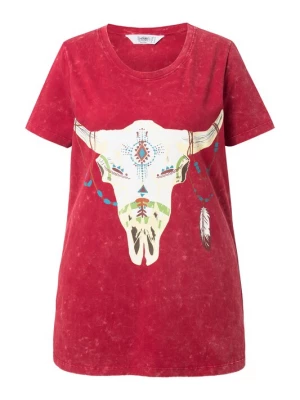 Foto van product Angel of Style Shirt blauw / wijnrood / wit