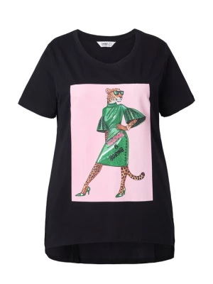 Foto van product Angel of Style Shirt bruin / groen / rosa / zwart