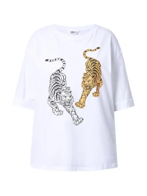 Foto van product Angel of Style Shirt geel / zwart / wit