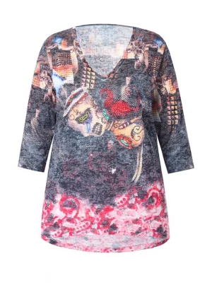 Foto van product Angel of Style Shirt grijs / gemengde kleuren