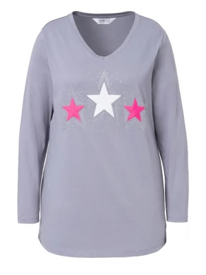 Foto van product Angel of Style Shirt grijs / pink / wit