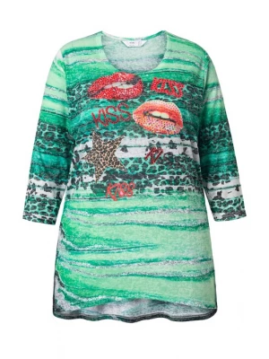 Foto van product Angel of Style Shirt groen / gemengde kleuren