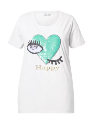 Foto van product Angel of Style Shirt groen / zwart / wit