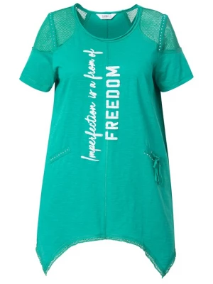 Foto van product Angel of Style Shirt jade groen / wit