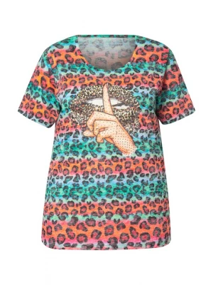 Foto van product Angel of Style Shirt lichtblauw / oranje