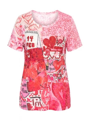 Foto van product Angel of Style Shirt lichtroze / wit