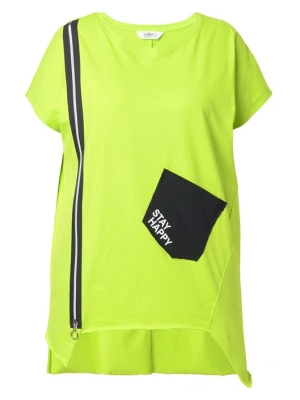 Foto van product Angel of Style Shirt limoen / zwart / wit