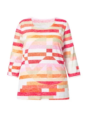Foto van product Angel of Style Shirt oranje / lichtroze / lichtrood / wit