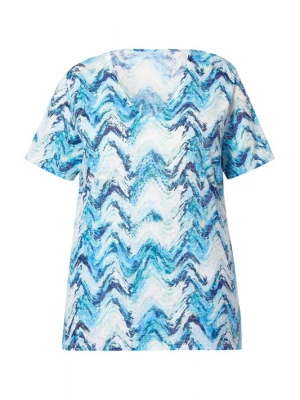 Foto van product Angel of Style Shirt turquoise / donkerblauw / pastelgroen / wit