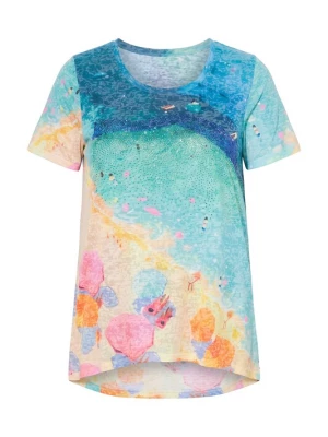 Foto van product Angel of Style Shirt turquoise / hemelsblauw / geel / rosa