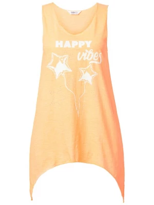 Foto van product Angel of Style Top neonoranje / wit
