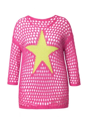 Foto van product Angel of Style Trui geel / pink