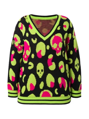 Foto van product Angel of Style Trui groen / pink / zwart