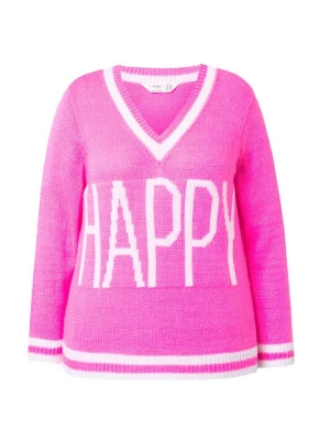 Foto van product Angel of Style Trui neonroze / wit