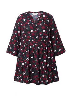 Foto van product Angel of Style Tuniek bordeaux / zwart / wit
