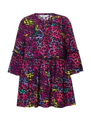 Foto van product Angel of Style Tuniek geel / lila / pink / zwart