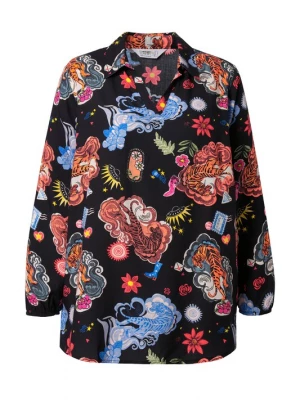 Foto van product Angel of Style Tuniek gemengde kleuren / zwart