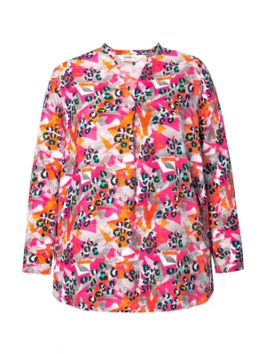 Foto van product Angel of Style Tuniek mintgroen / pink / zwart / wit
