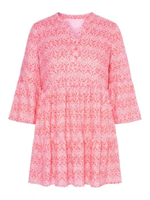 Foto van product Angel of Style Tuniek watermeloen rood / wit