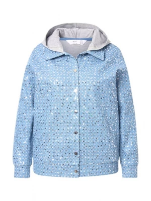 Foto van product Angel of Style Tussenjas blauw denim / grijs gemêleerd
