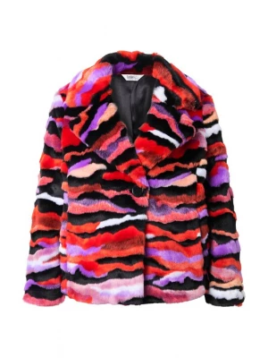 Foto van product Angel of Style Tussenjas lila / neonrood / zwart