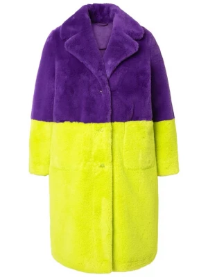 Foto van product Angel of Style Wintermantel neongeel / violetblauw