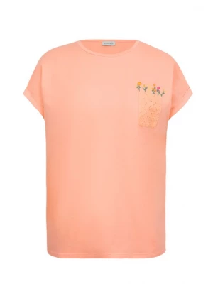 Foto van product Anna Field Shirt smaragd / abrikoos / donkeroranje / pink
