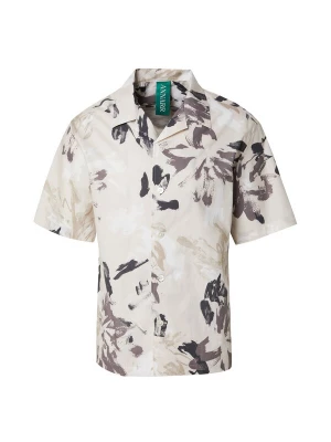 Foto van product ANNARR Overhemd 'ANRALFRED' beige / ecru / donkergrijs / wit