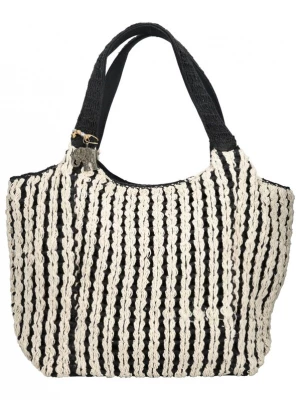 Foto van product ANOKHI Shopper zwart / wit