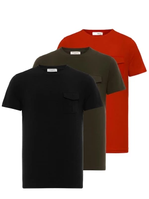 Foto van product Anou Anou Shirt navy / kaki / rood