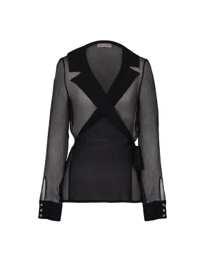 Foto van product Anse Victorin Blouse 'Eva' zwart