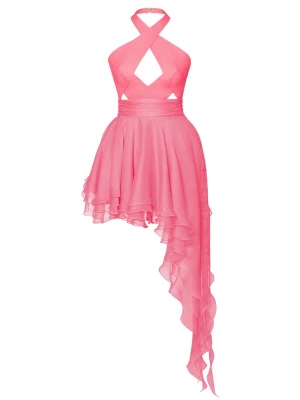 Foto van product Anse Victorin Cocktailjurk 'Pantha' pink