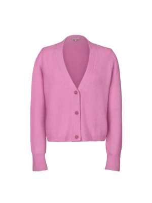 Foto van product Anse Victorin Gebreid vest 'Melissa' pink