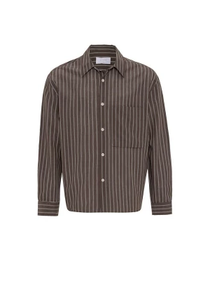 Foto van product Antioch Overhemd chocoladebruin / offwhite