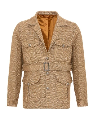 Foto van product Antioch Tussenjas camel / zwart