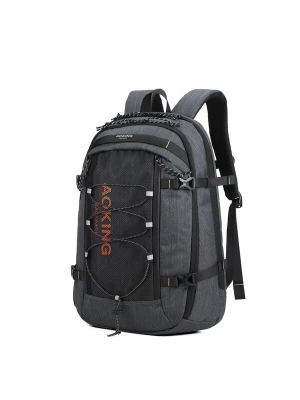 Foto van product Aoking Rugzak donkergrijs / oranje / zwart