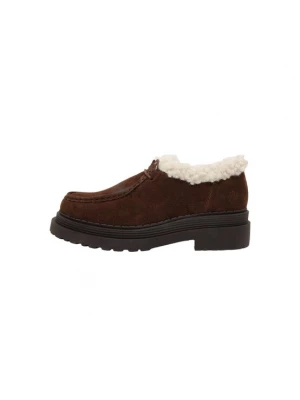 Foto van product Apple of Eden Veterschoen 'MEGAN' chocoladebruin / wit