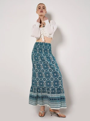 Foto van product Apricot Rok blauw / donkerblauw / wit